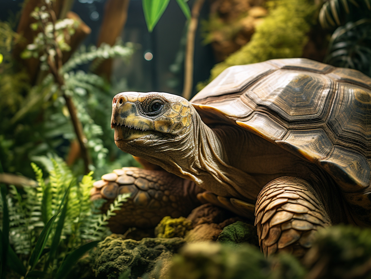 tortue terrestre habitat