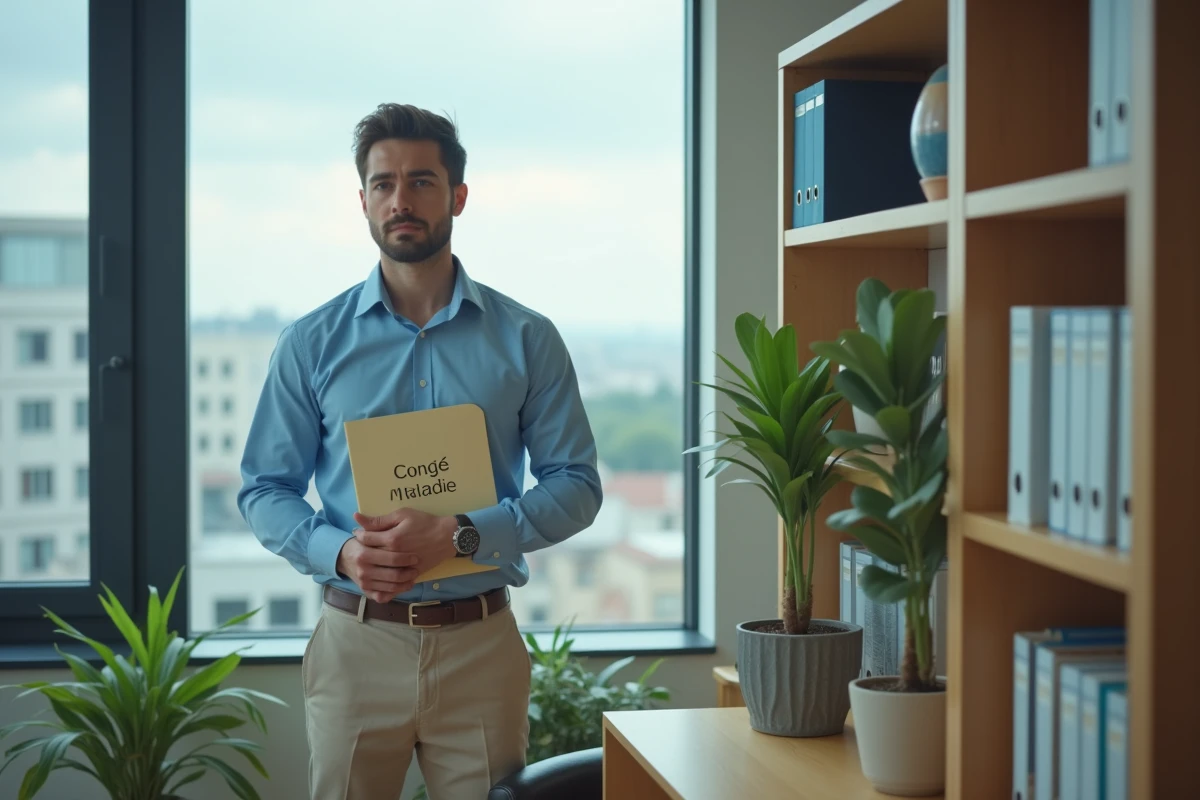 Jeune fonctionnaire regardant la ville depuis une fenêtre